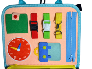 Montessori aktivitetsbok rosa