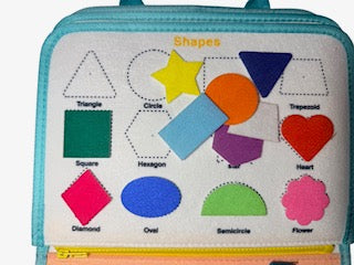 Montessori aktivitetsbok rosa